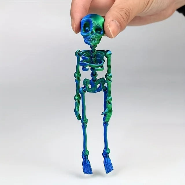 Skelett Kühlschrank-Deko-Magnet – Funny & spooky Highlight für Ihre Küche