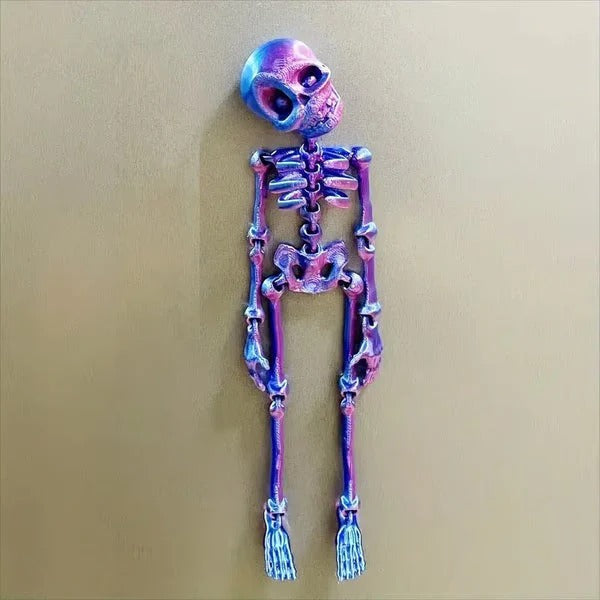 Skelett Kühlschrank-Deko-Magnet – Funny & spooky Highlight für Ihre Küche