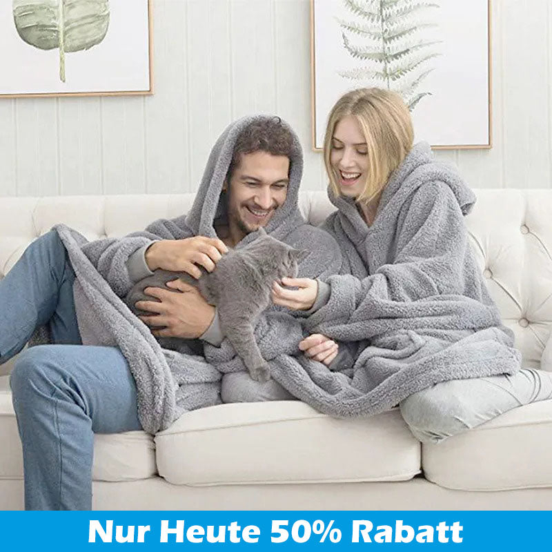 50% Rabatt | CozyFit™ Gepolsterte Kapuzendecke [Letzter Tag Rabatt]