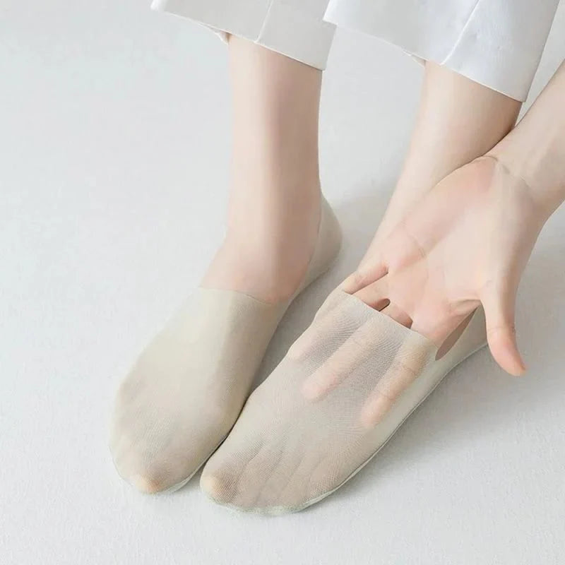 SilkySocks™ - Die ultimativen dünnen Seiden-Socken! [3 + 2 Gratis]