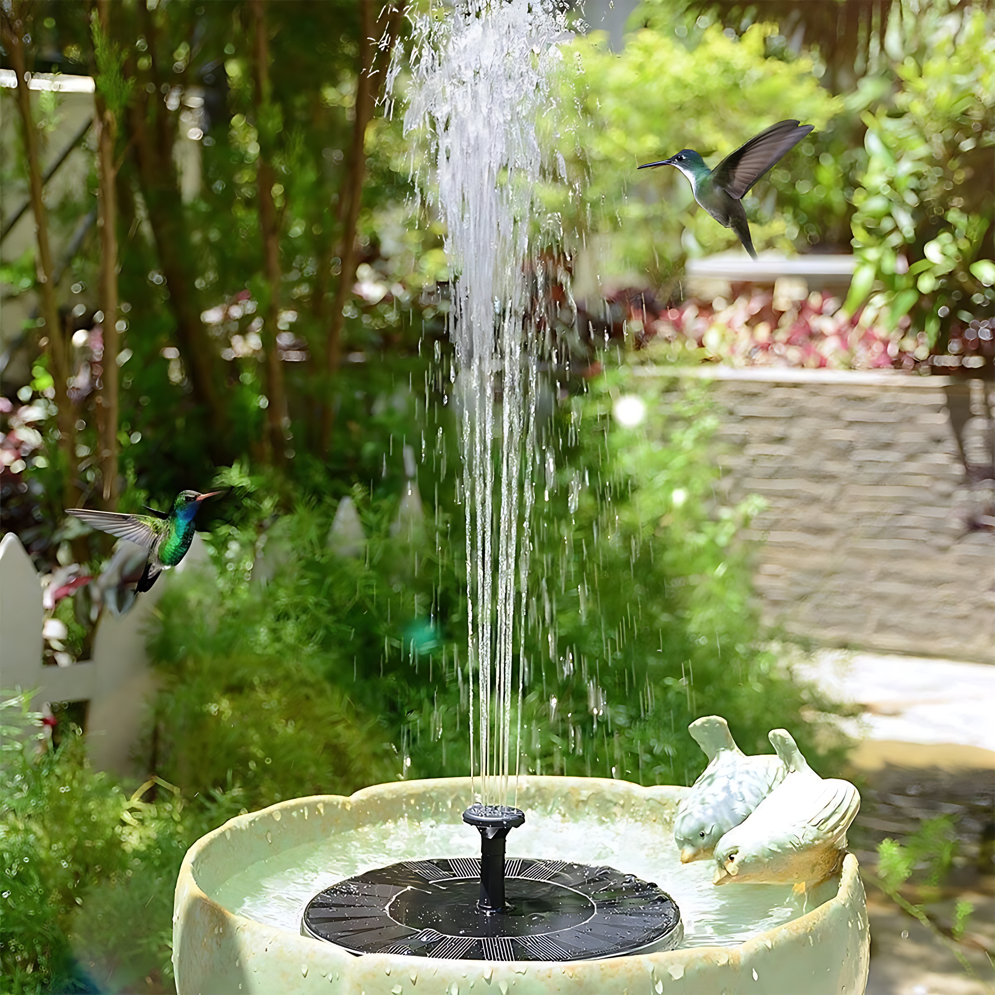 SunSprout™ - Solarbetriebener Springbrunnen [50% Rabatt]