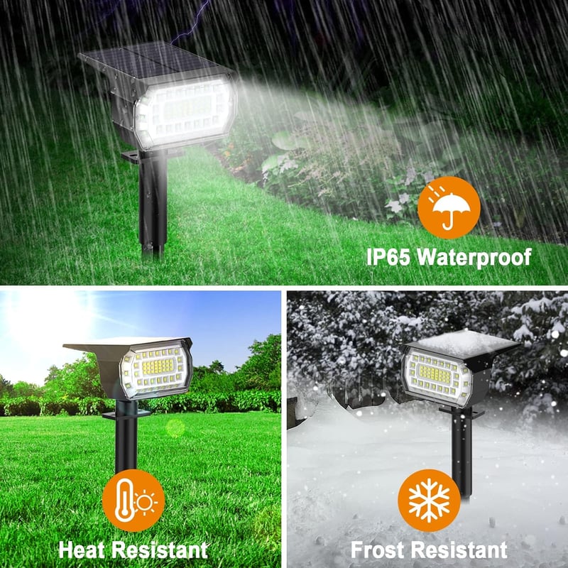 50% Rabatt | SolarSpot™ – Wetterfeste Gartenbeleuchtung mit 3 Helligkeitsstufen