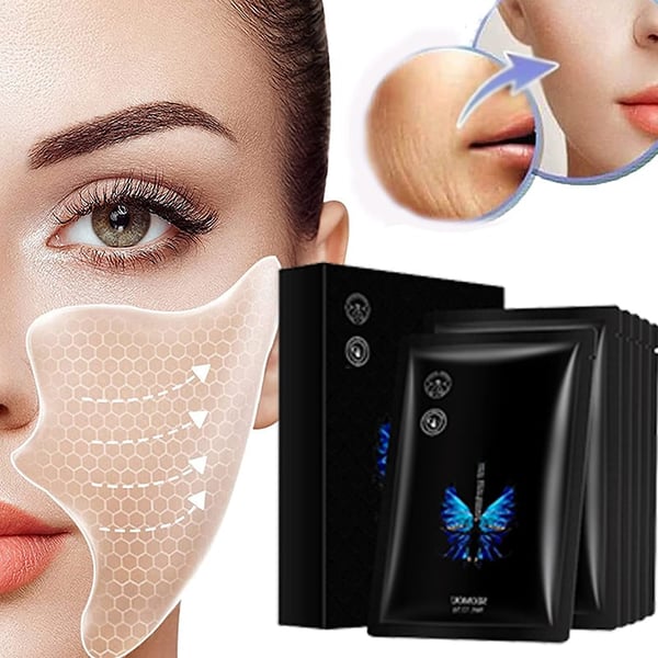 DermaLift Lifting Strips – Hautstraffung, Anti-Aging, Falten, Sofort-Effekt, Hydration, Gesichtspflege