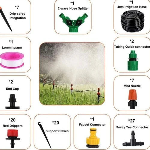 HydroMist™ – Automatische Bewässerungssysteme Ausrüstung | 50% Rabatt