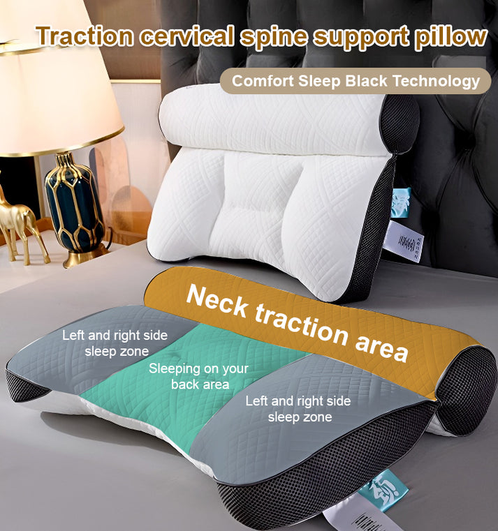 RestSure™ – Ultra-bequemes, ergonomisches Nackenstützkissen für erholsamen Schlaf [50 % Rabatt]