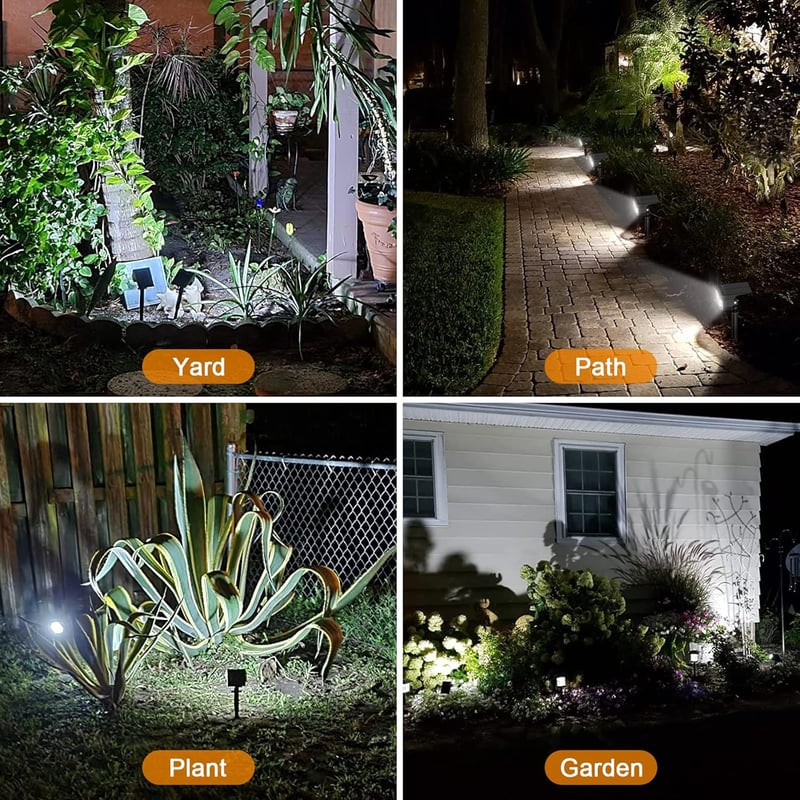 50% Rabatt | SolarSpot™ – Wetterfeste Gartenbeleuchtung mit 3 Helligkeitsstufen