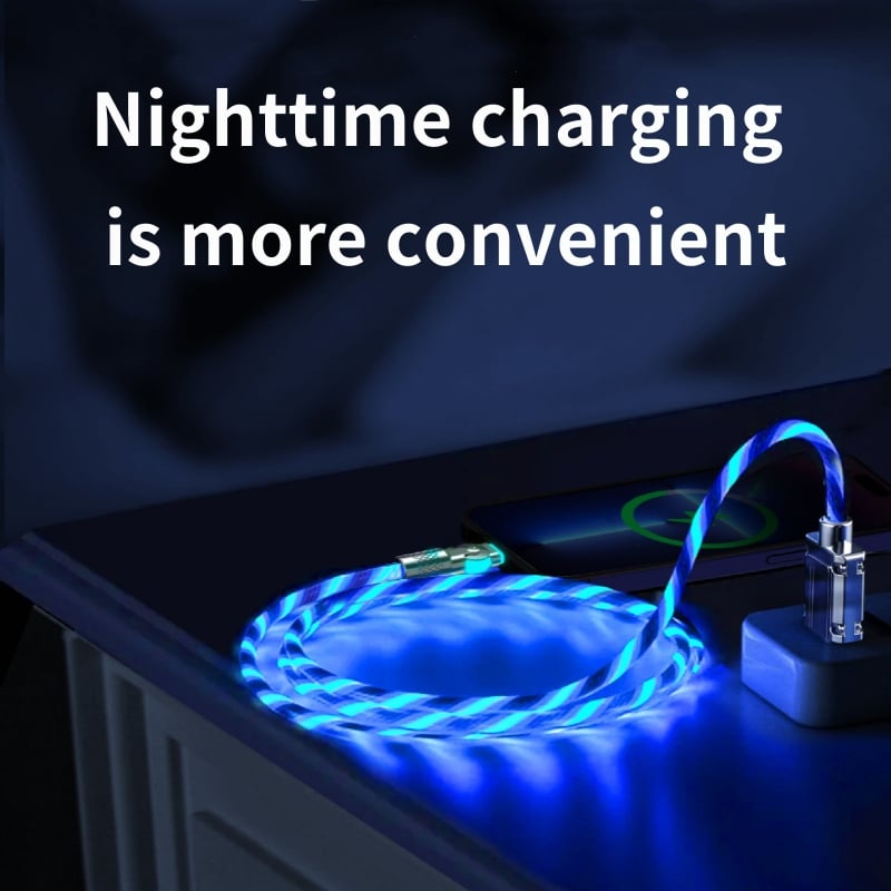LedCharge™ – 540° drehbarer Stecker & USB-Kabel für ultraschnelles Laden [50 % Rabatt]