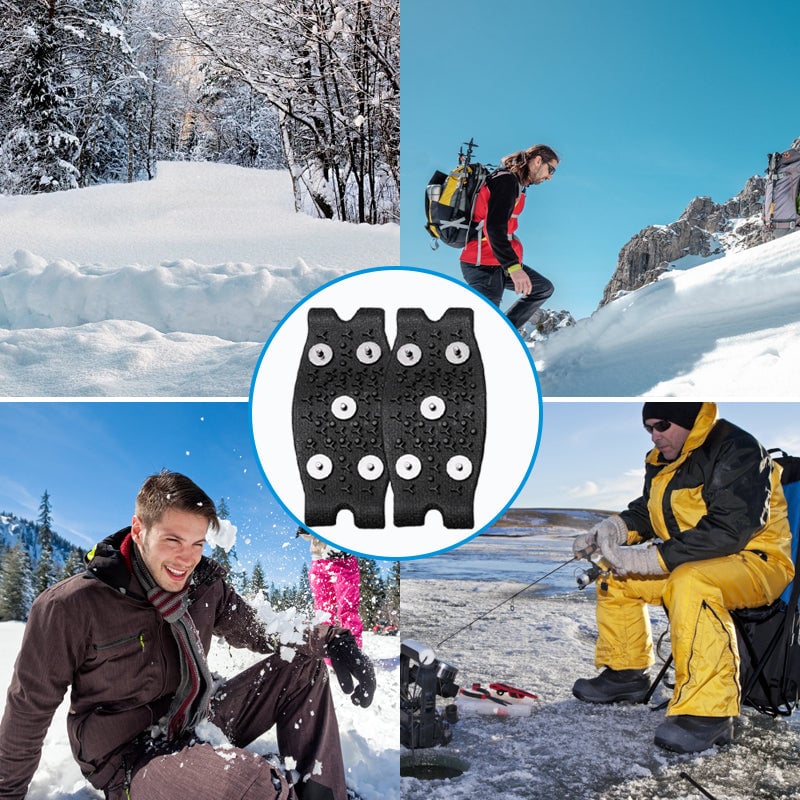 IceCover™ - Anti-Rutsch-Schuhüberzüge mit Spikes für Kinder und Erwachsene [1 + 1 Gratis]
