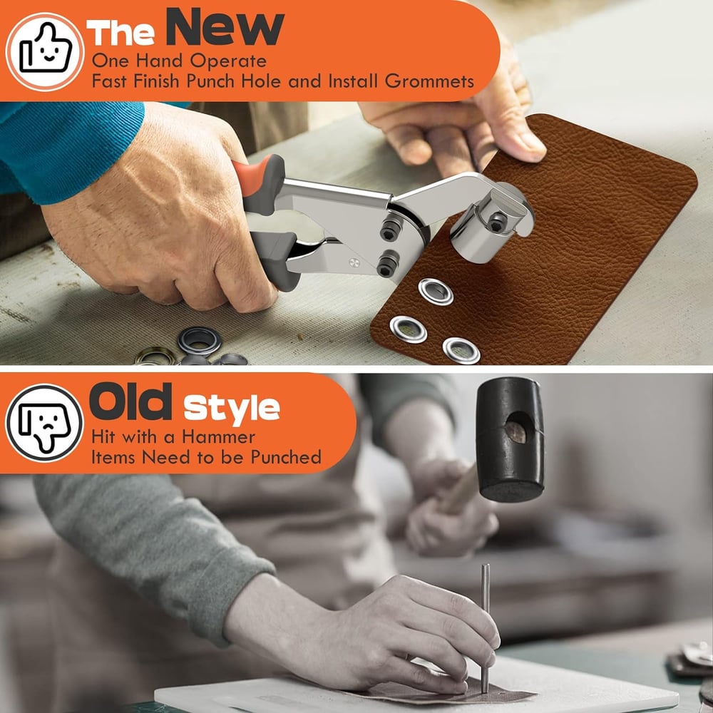 ClipNail™ – Vielseitig geeignet für Segel, Leder, Vorhänge & Taschen [50% Rabatt]