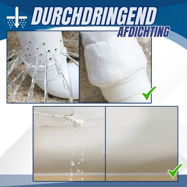 HydroSeal Dichtmittel – Wasserdicht, Schnelltrocknend, Rissreparatur, Transparent, Wetterfest