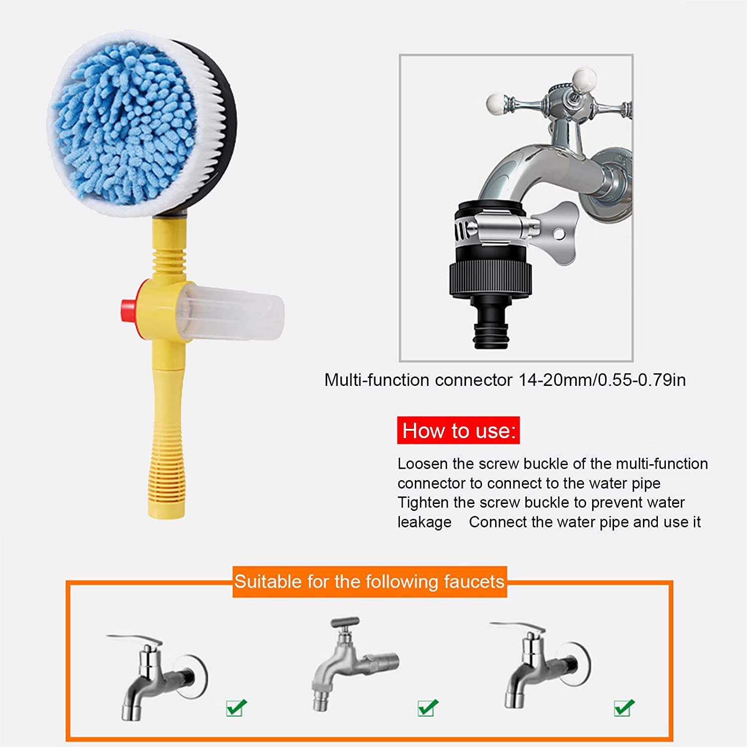 SpinClean™ - Neu selbstdrehende Autowaschlappen-unitmotor [50% Rabatt]