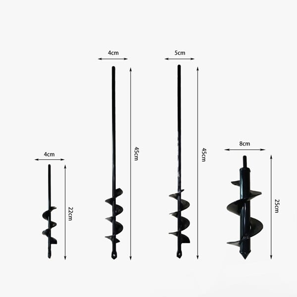 SpiralDrill™ – Hochbelastbarer Spiralschneckenbohrer für tiefe Pflanzungen [50% Rabatt]