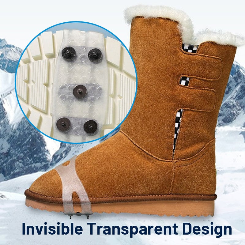 IceCover™ - Anti-Rutsch-Schuhüberzüge mit Spikes für Kinder und Erwachsene [1 + 1 Gratis]