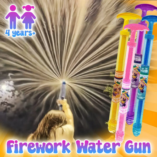 AquaBurst™ - Wasser-Feuerwerkspistole Für Spektakuläre Spielmomente [1 + 1 Gratis]