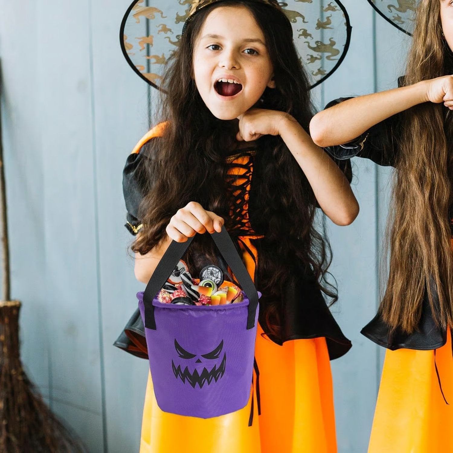 Halloween-Korb — Sicheres Leuchten für kleine Geister