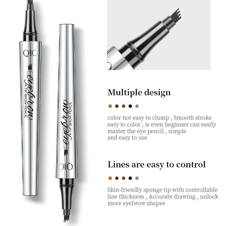 3D Waterproof Augenbrauenstift – Microblading Effekt für perfekte Brauen