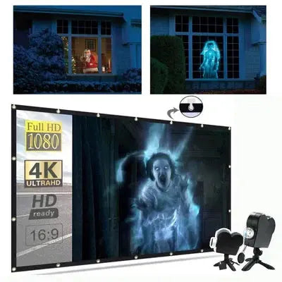 HoloGraphic™ – Gruselige Halloween Holografische Projektion [50 % Rabatt]