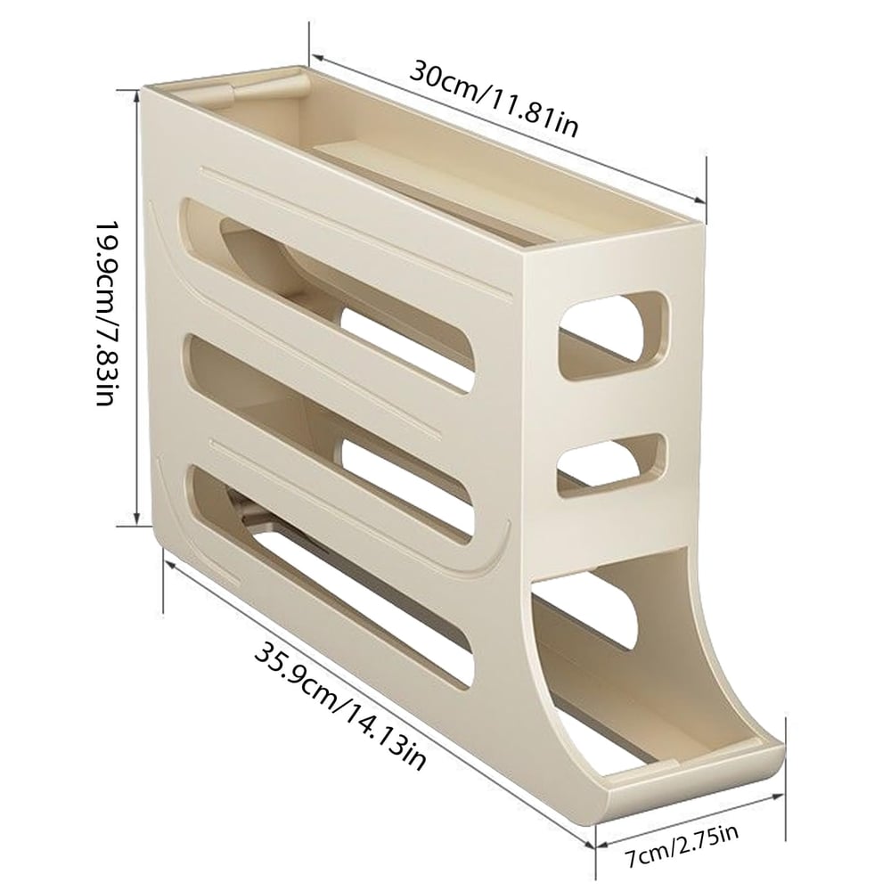 EggShelf™ - 4-stöckiger Eier-Organizer für Kühlschrank & Küche [50% Rabatt]