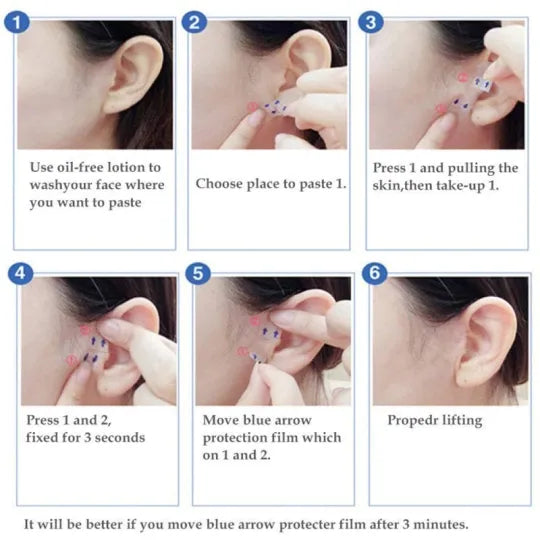 FaceLifter™ – Unsichtbares Gesichtslifting-Band | 50% Rabatt