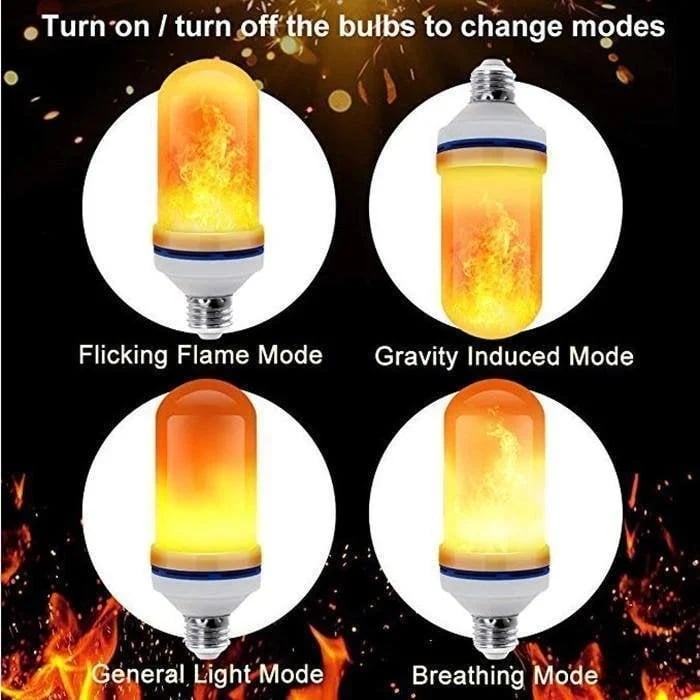 BlazeBulb™ - LED-Flammenlampe Für Romantische Lichtstimmung [50% Rabatt]