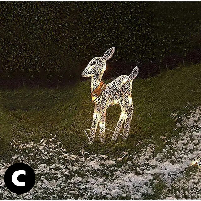 50% Rabatt | ChristLight™ Elch-Hirsch Weihnachtsdekoration