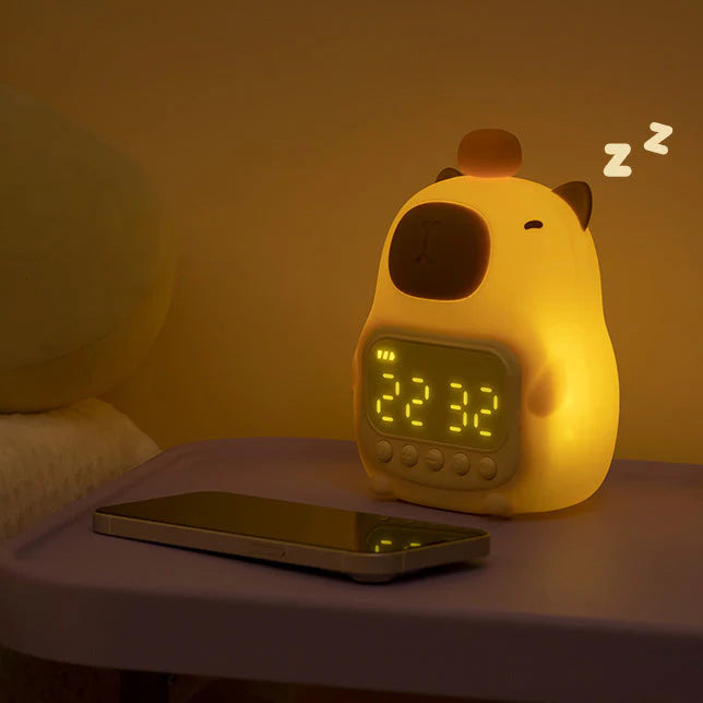 GlowLamp™ – Niedliches Capybara-Nachtlicht mit Zeitschaltuhr | 50% Rabatt