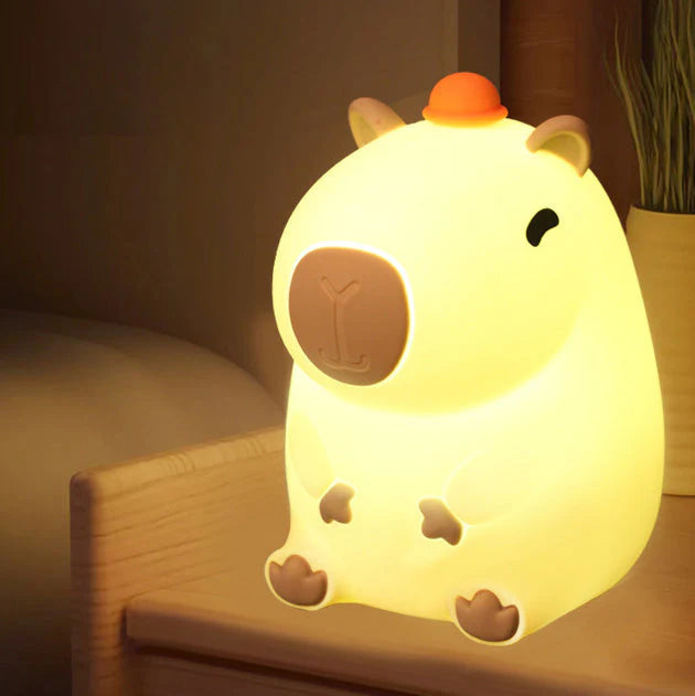 GlowLamp™ – Niedliches Capybara-Nachtlicht mit Zeitschaltuhr | 50% Rabatt