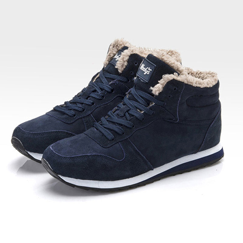Warme Herren Winter Sneaker Woodys mit Futter & rutschfester Sohle