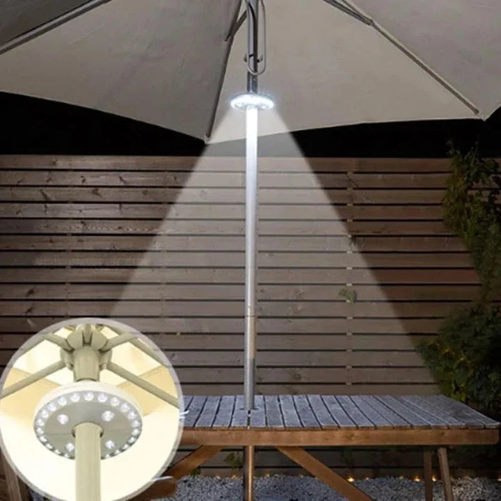 50% Rabatt | ProLight™ LED-Terrassenschirmleuchte