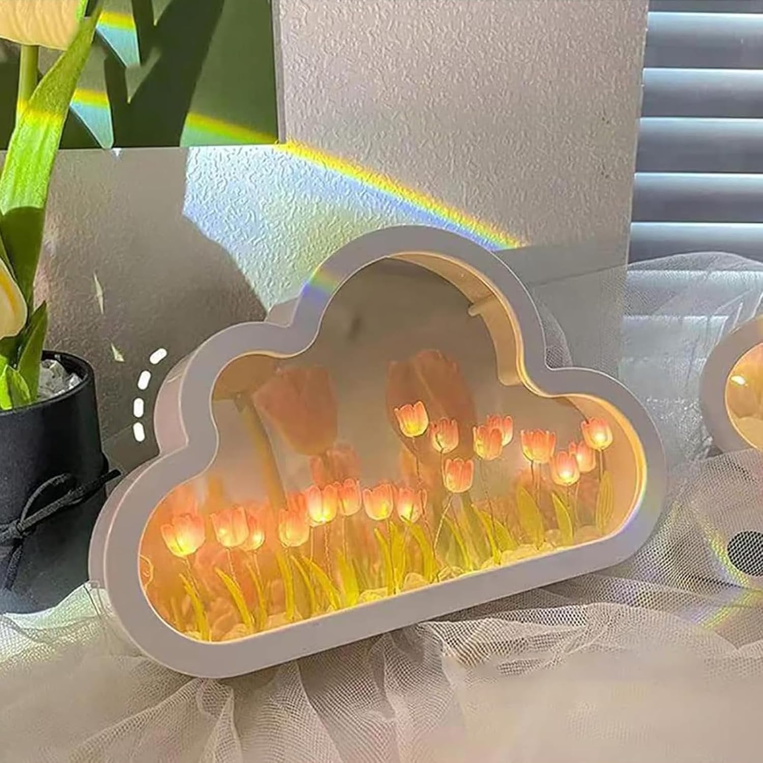 TulipGlow™ – Magische Spiegel für funkelnde, bezaubernde Momente [50 % Rabatt]