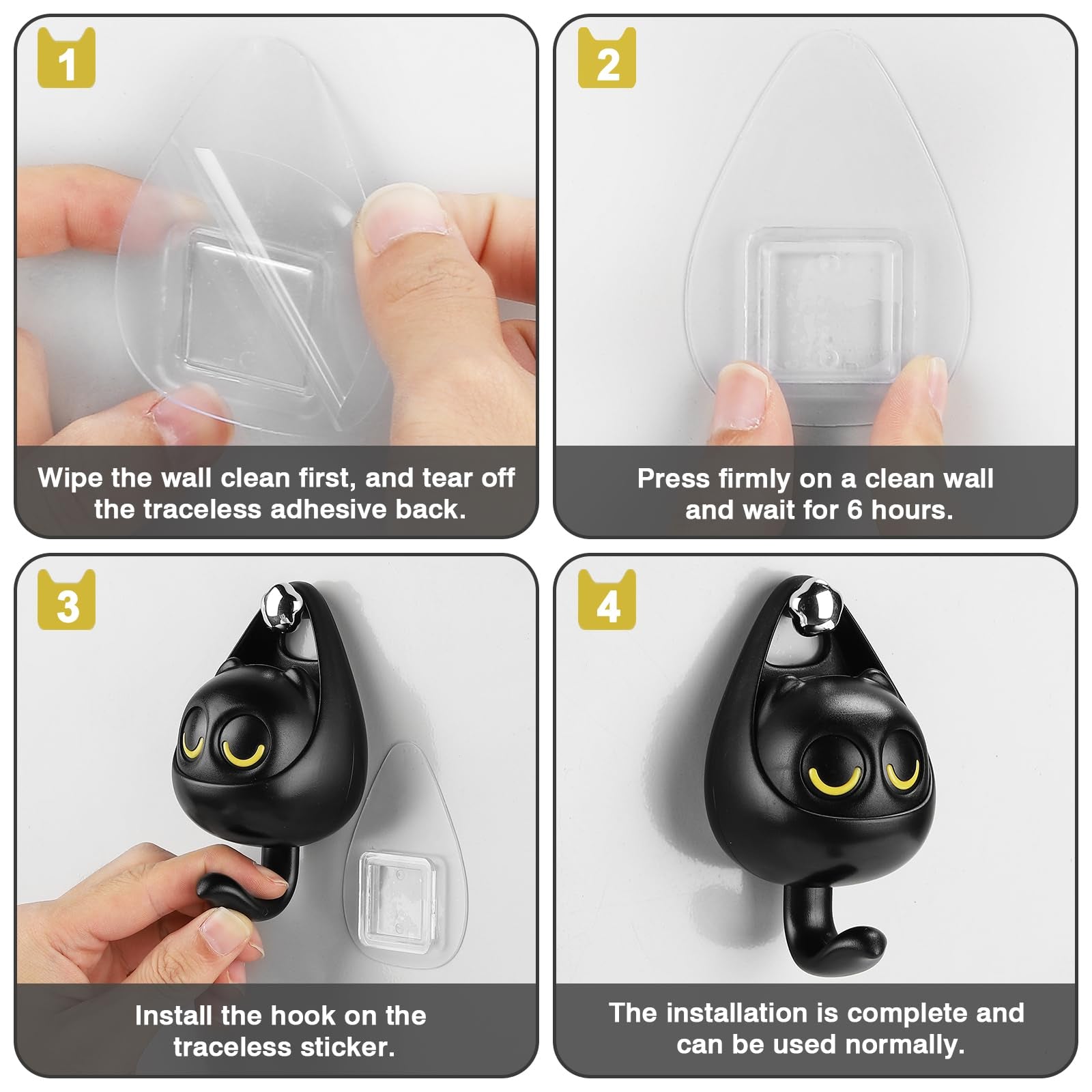 KittyClips™ – Charmante Ordnung für Schreibtisch & Zuhause [1 + 1 Gratis]