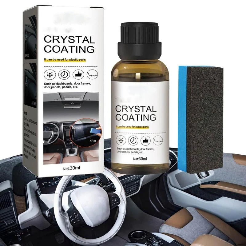 CrystalClean™ – kristalline Beschichtung für Kunststoffteile | 1 + 1 Gratis