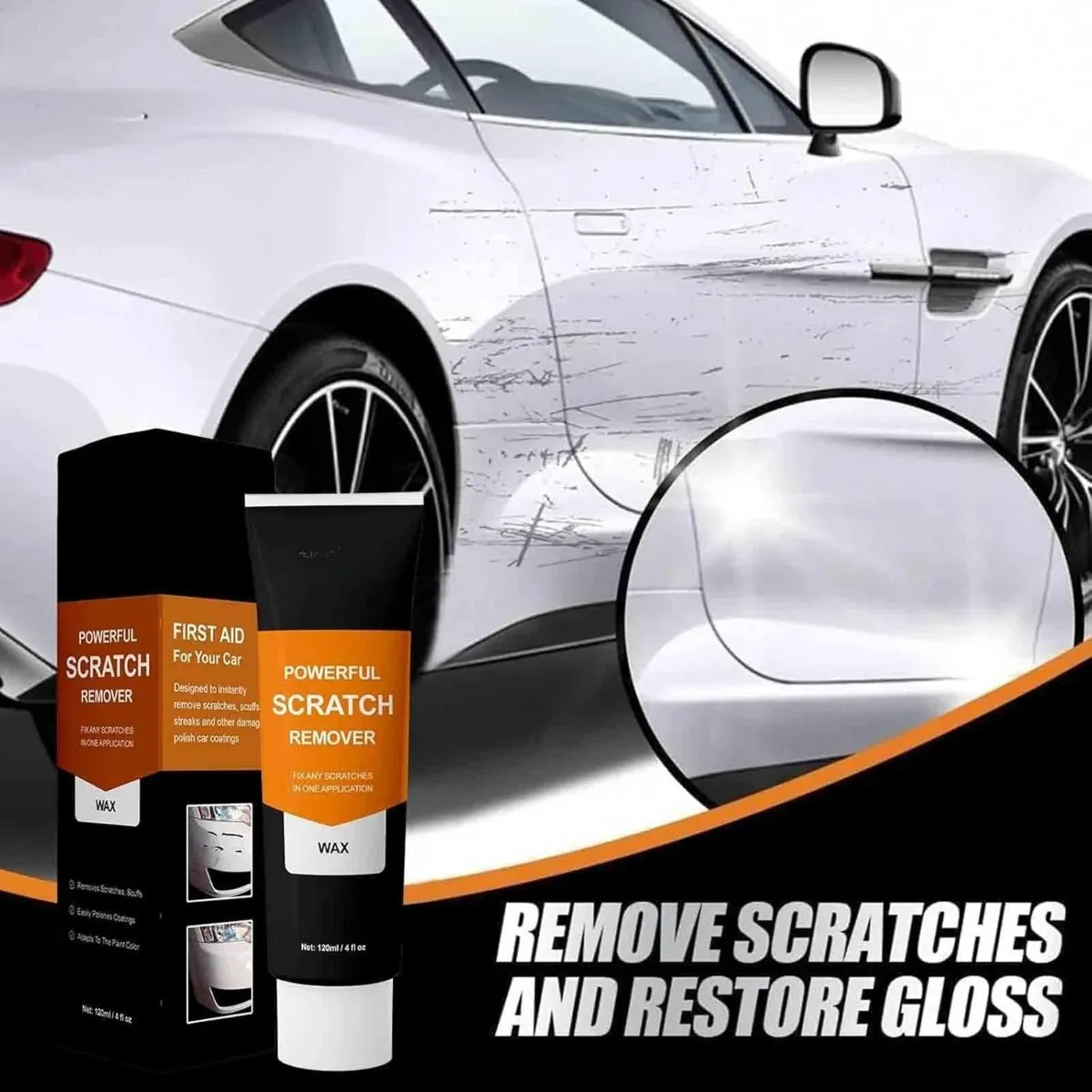 GlossFix™ – Schnelle und sichere Kratzer-Reparatur für jede Oberfläche [1 + 1 Gratis]