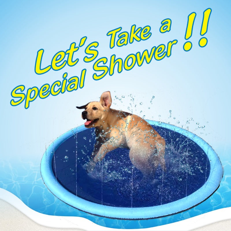 50% Rabatt | PawSplash™ - Aufblasbare Wasserliege Pad