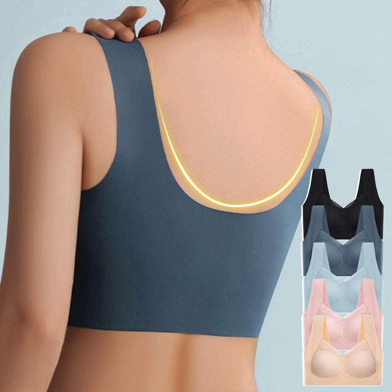 Softique Seamless Comfort Bra – Nahtlos, Bügellos, Atmungsaktiv, Elastisch, Rückenstützend