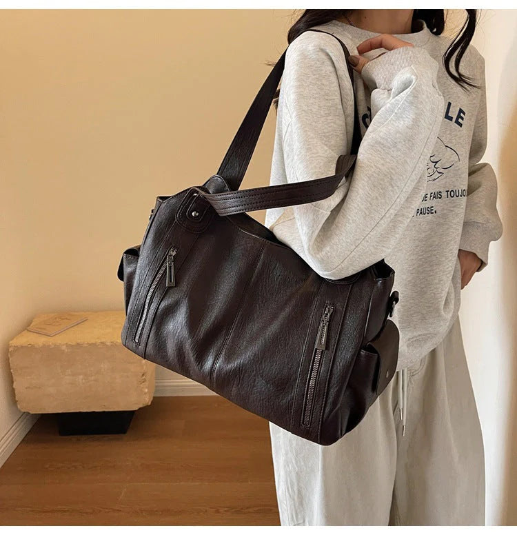 Estella™ – Geräumige Tote Bag aus Leder | 50% Rabatt