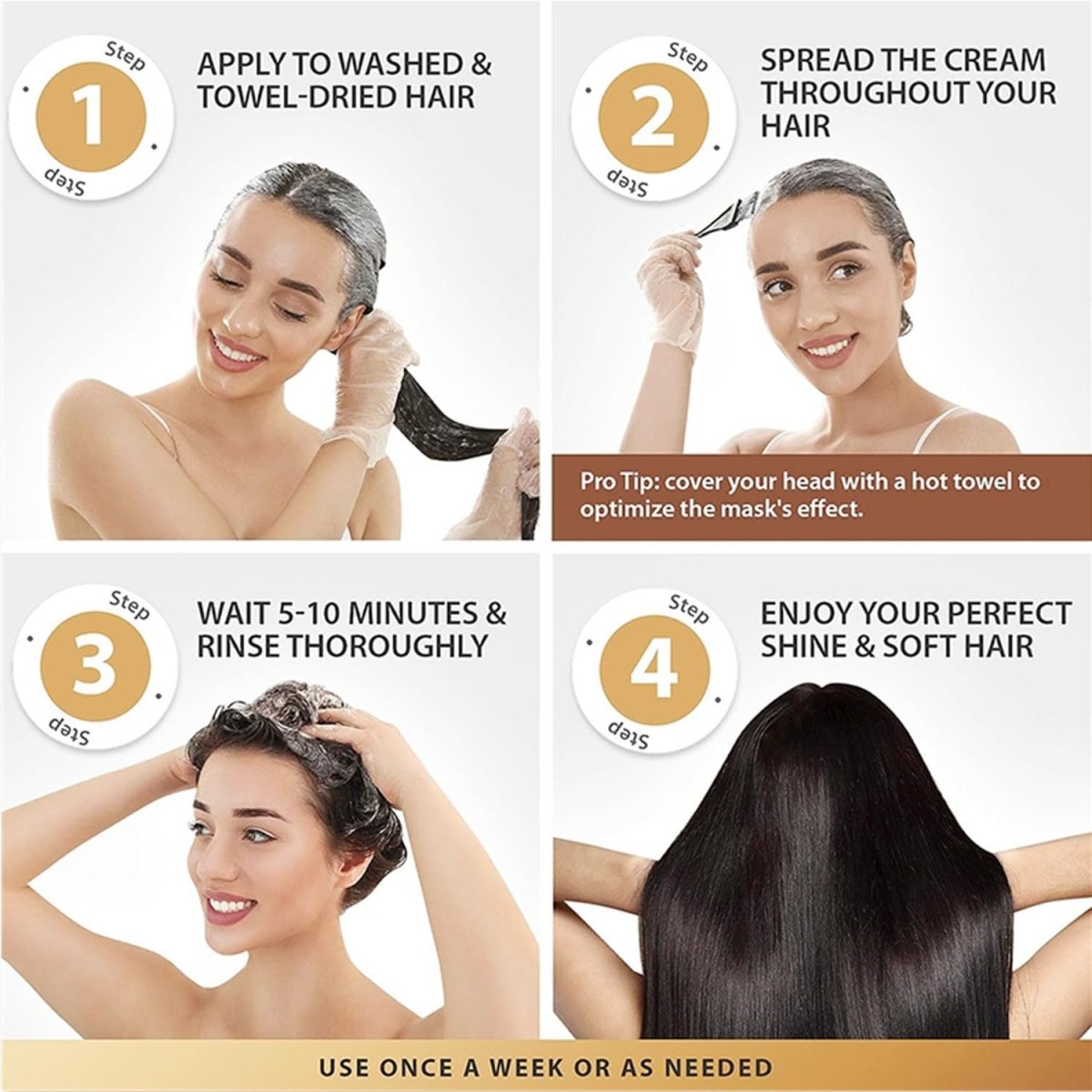 SilkNova™ – Verwandle wilde Locken sofort in seidiges, auffälliges Haar [1 + 1 Gratis]