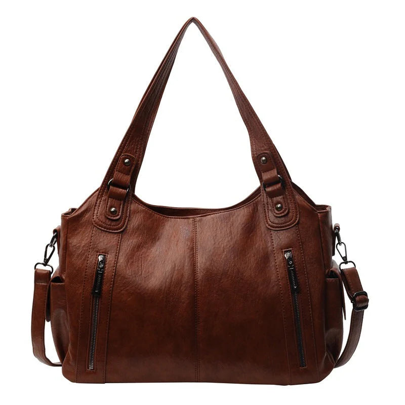 Estella™ – Geräumige Tote Bag aus Leder | 50% Rabatt