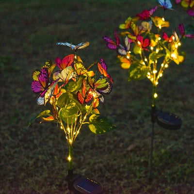 GardenGlow™ – Solarbetriebene leuchtende Schmetterlingslichter | 50% Rabatt