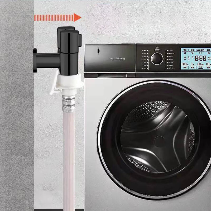 Doublevalve™ – Wasserzufuhr mit mattschwarzem Finish [50% Rabatt]