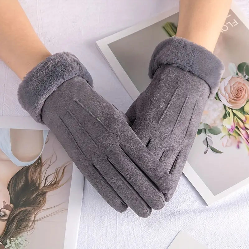 CozyHand™ Samt-Handschuhe mit Verdickung | 50% Rabatt