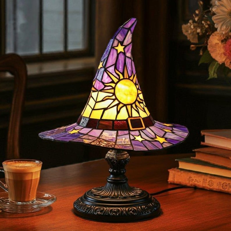 50% Rabatt | HexenHut™ – Magische Leuchte für Halloween, Gothic & Fantasy-Dekor
