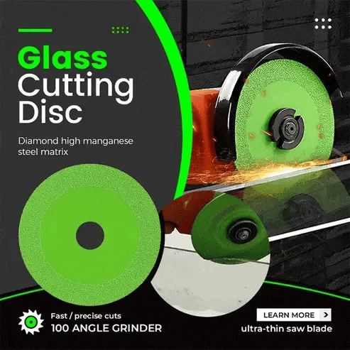 AngleGrind™ – Ultradünne Diamant-Glasschneidscheibe | 1 + 1 Gratis