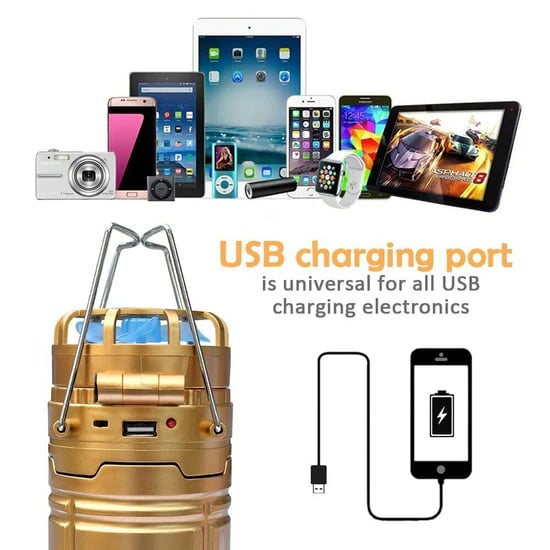 StormGlow™ – Die wetterfeste 3-in-1 Campinglampe mit Ventilator- und Powerbank-Funktion [50 % Rabatt]