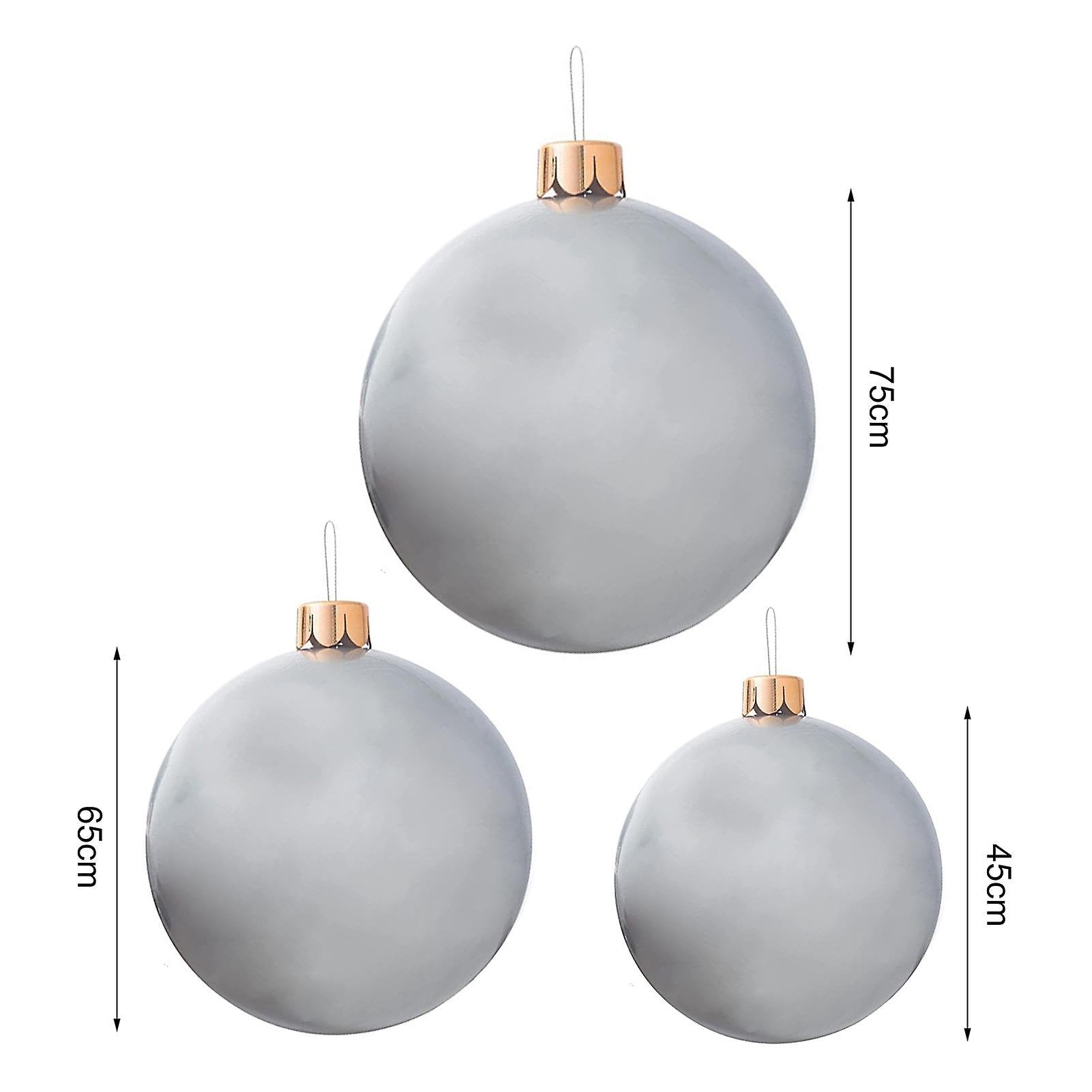 MerrySphere Aufblasbare Weihnachtskugel mit LED – Wetterfest & Wiederverwendbar