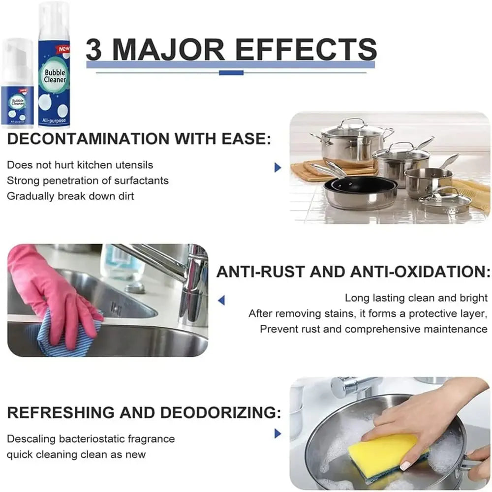 FoamCleaner™ – Fett mühelos entfernen für ein strahlendes Zuhause [1 + 1 Gratis]