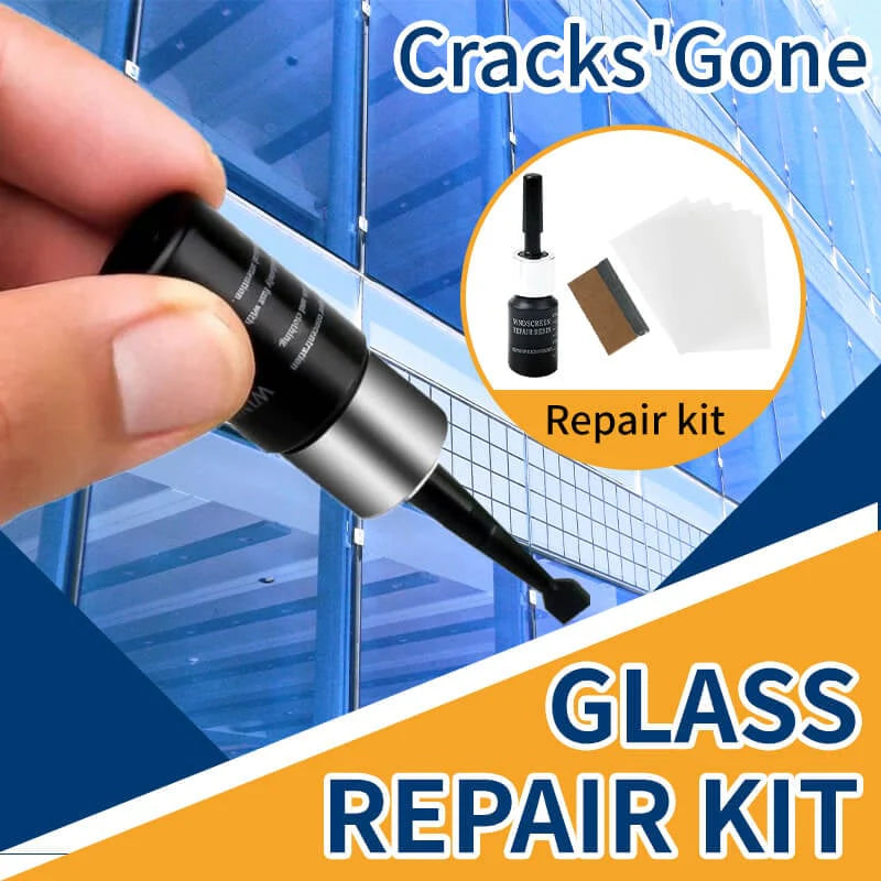 GlassFix™ – Sofortiges DIY-Glasreparaturset | 1 + 1 Gratis