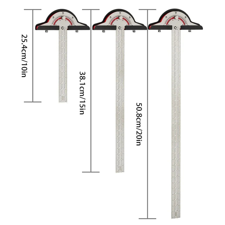 EdgePro™ Präzises Lineal für die Holzbearbeitung | 50% Rabatt