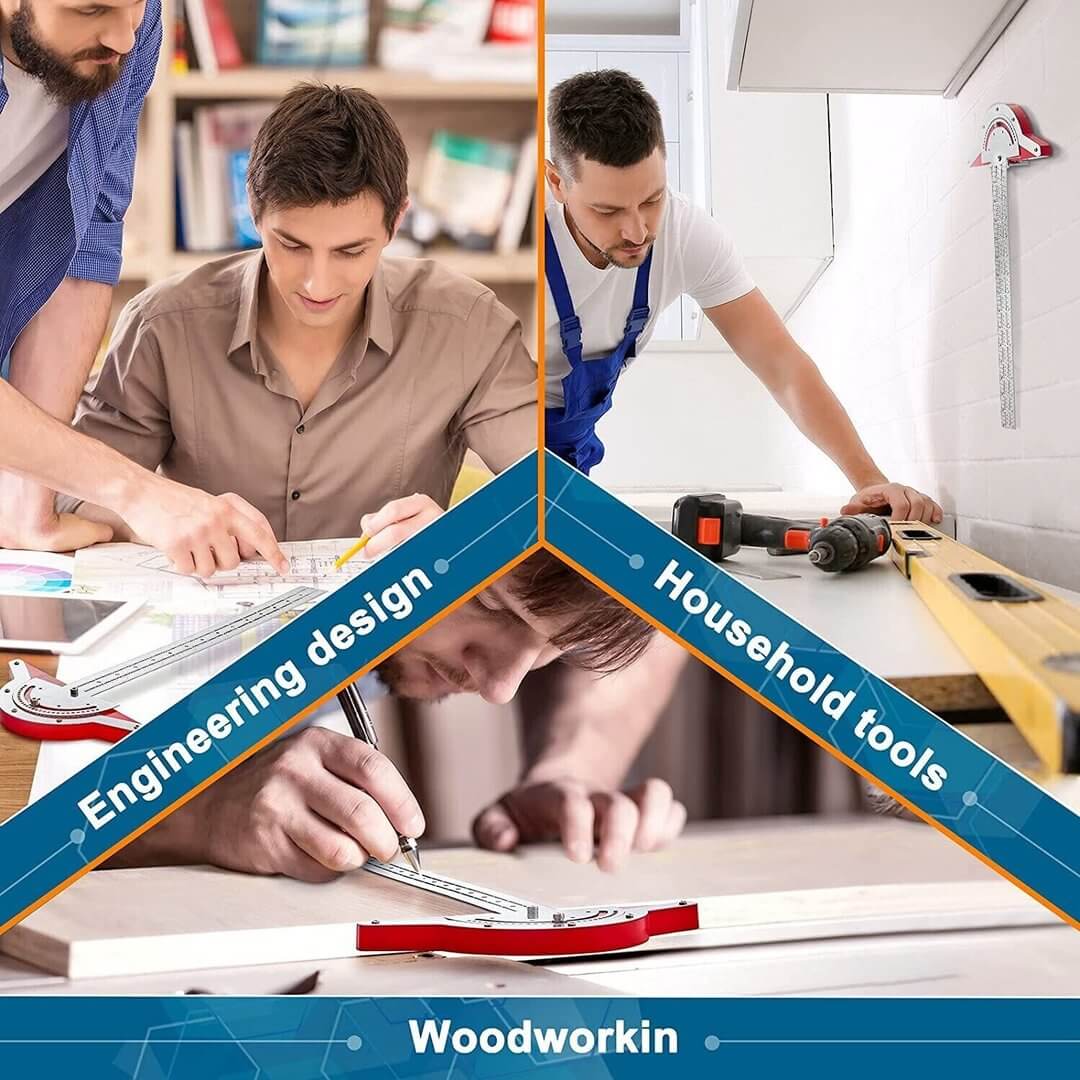 WoodAlign™ – Präzisionslineal Messwerkzeug | 50% Rabatt