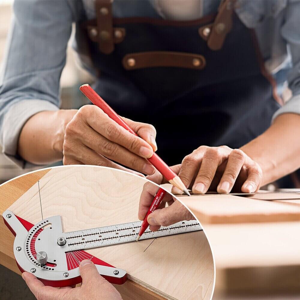 WoodAlign™ – Präzisionslineal Messwerkzeug | 50% Rabatt